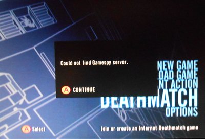 Could Not Find GameSpy Server