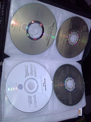 White Labels (ignore my experimental disc printing)
