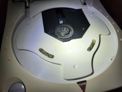 Disc tray, 2 worn pads